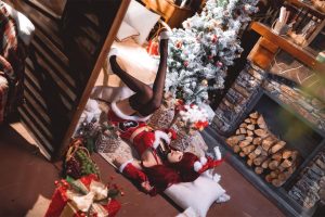 仙女月红色圣诞兔32p