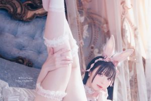 霜月shimo辛德瑞拉女仆毛绒兔51p