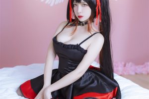 二佐Nisa时崎狂三女警黑色睡衣58p