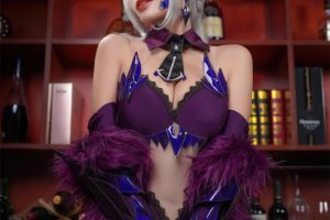 Neko-薇薇改良黑旗袍黑枪呆兔女郎53p