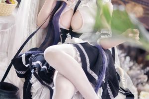 叉子宝宝白泳衣奥古斯特女仆九灵兔女郎53p