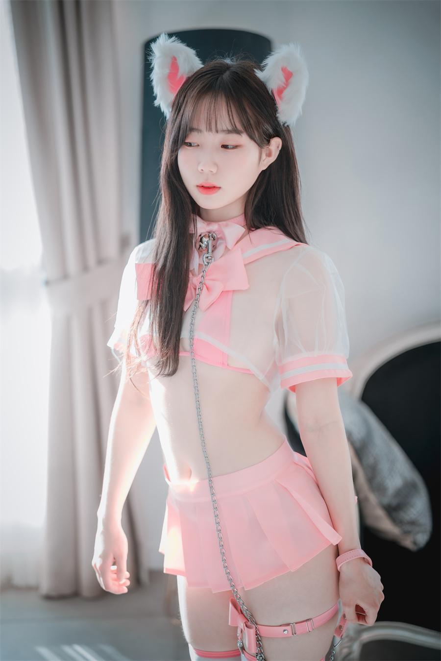 韩国模特MyuA合集：火辣身材，性感小肉肉的小姐姐_5